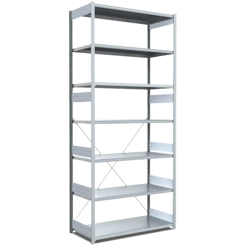 Fachbodenregal Grundregal Industrieregal |Fachlast 300 kg – verzinktes Stecksystem von BITO