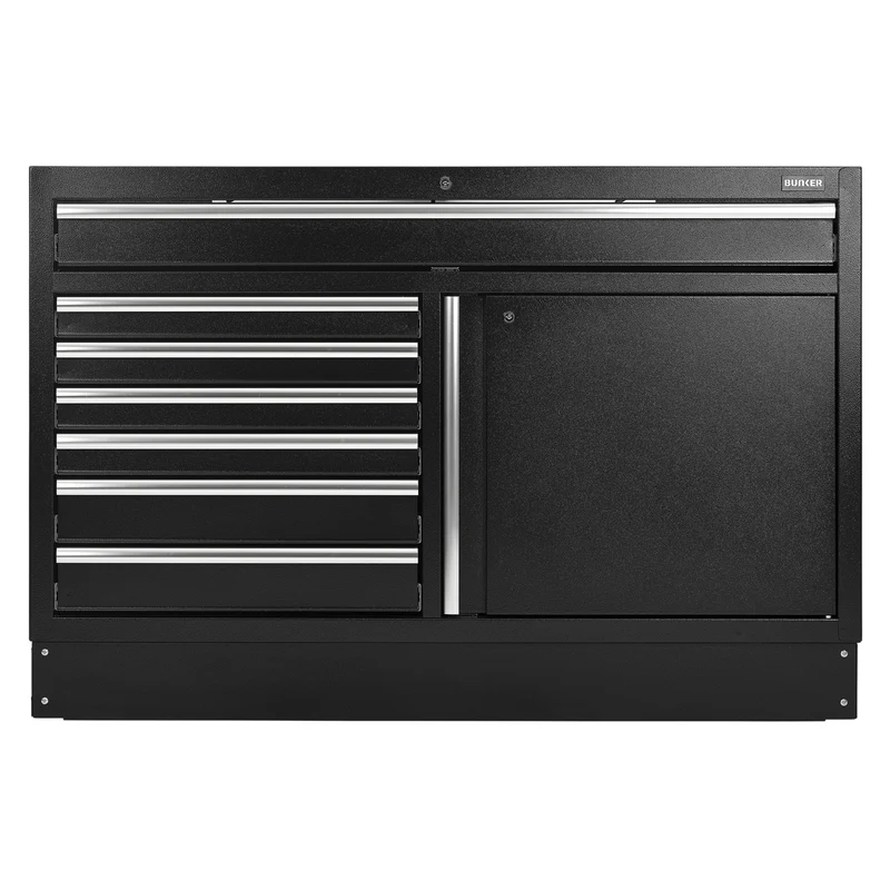 BUNKER Modular Floor Cabinet, 7 Drawer, 1360mm