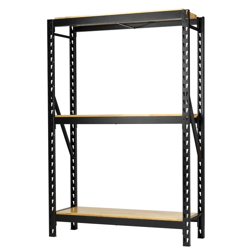 BUNKER 14 Piece Modular 3 Tier Racking with Shelving, 1500mm