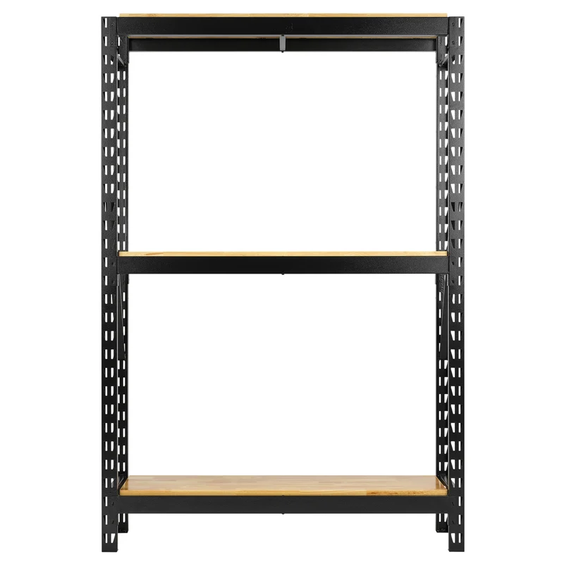 BUNKER 14 Piece Modular 3 Tier Racking with Shelving, 1500mm