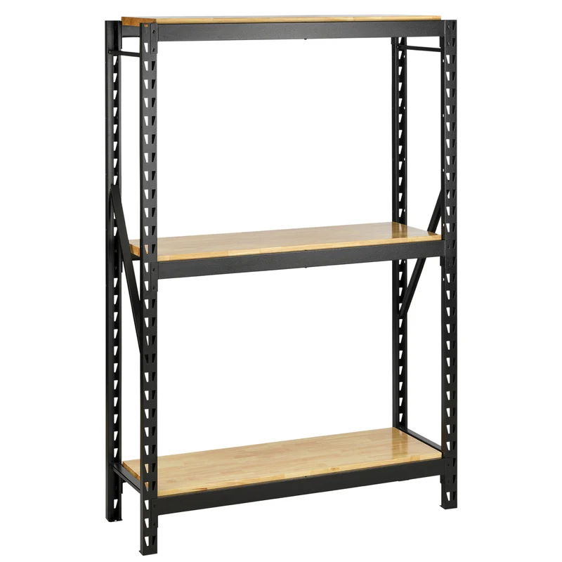 BUNKER 14 Piece Modular 3 Tier Racking with Shelving, 1500mm