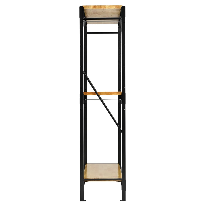 BUNKER 14 Piece Modular 3 Tier Racking with Shelving, 1500mm
