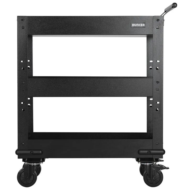 BUNKER 3 Tier Trolley with Pull Handle, 714mm