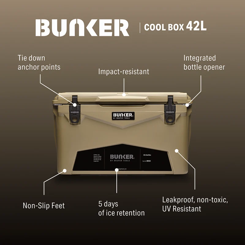 BUNKER Cool Box, 42L