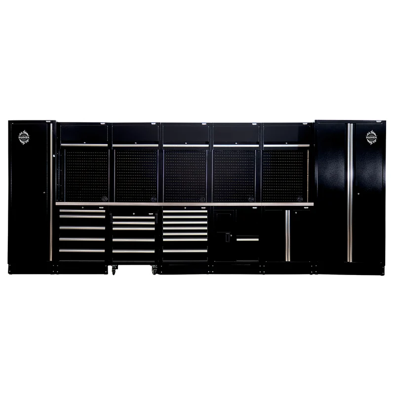 BUNKER 25 Piece Modular Storage Combo with Sink and Worktop, 4915mm