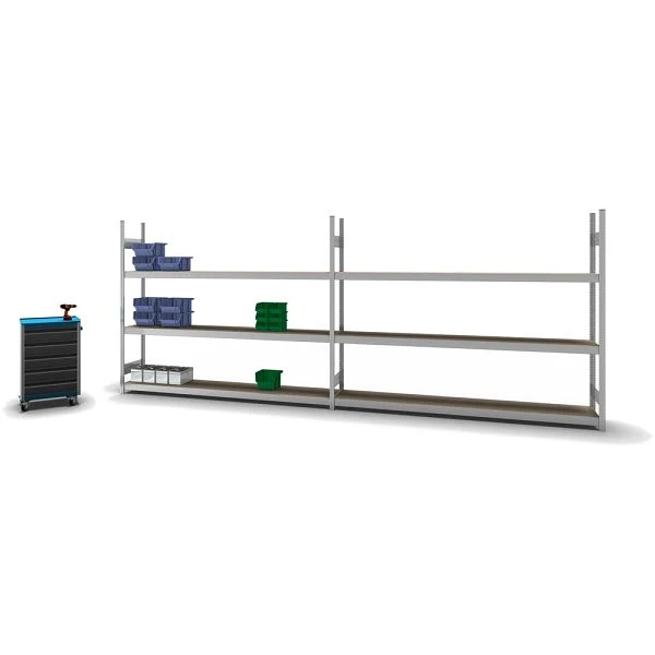 Großfachregal Grundregal | 2000x400x2500 mm | Fachlast 350 kg
