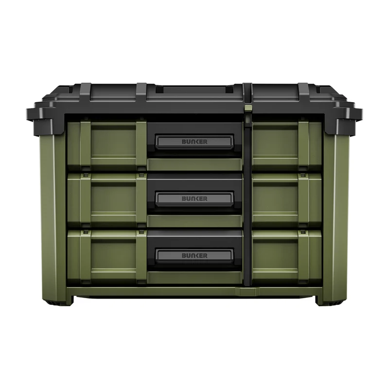 BUNKER Load-Up Stacking 3 Drawer Tool Box, 570mm