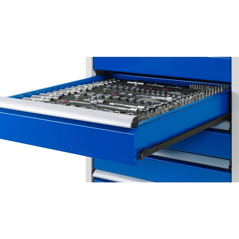 Werkbank mit 5 Schubladen von Rau | HxBxT 890 x 2.500 x 900 mm