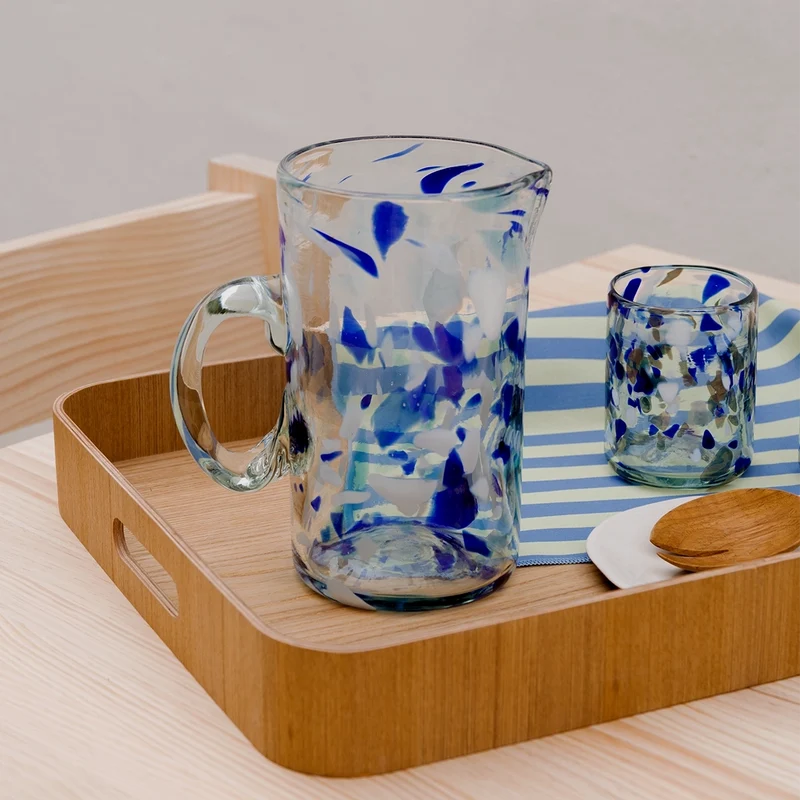 Alaró blown glass jug