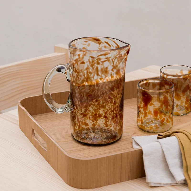 Sineu blown glass jug