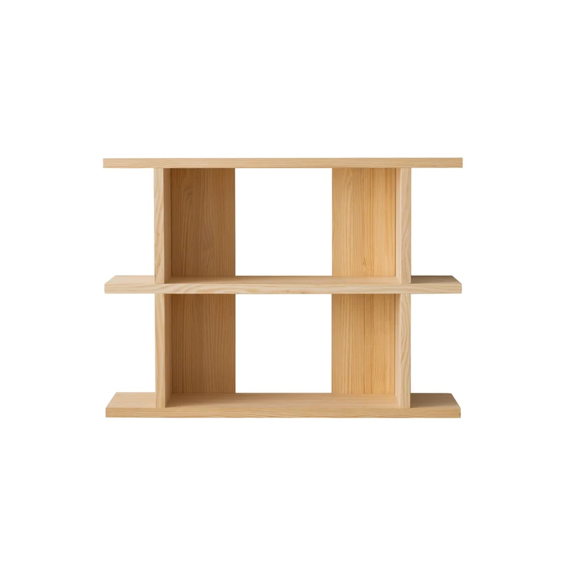 Castell solid wood bookcase 106.5 x 77.8 cm