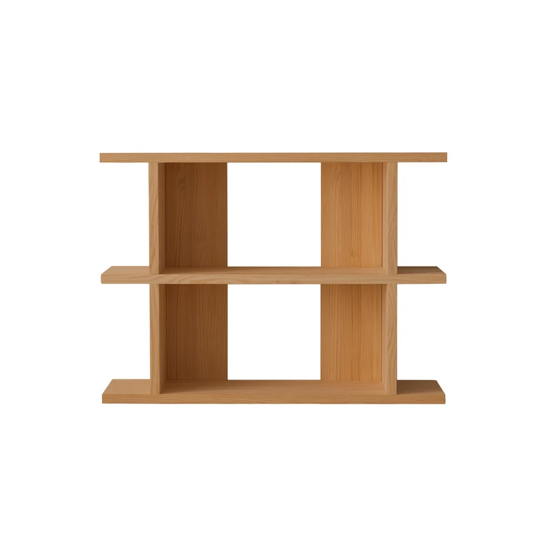 Castell solid wood bookcase 106.5 x 77.8 cm