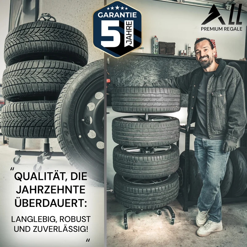 ALLSHELF Felgenbaum bis 225mm mit 100KG Traglast