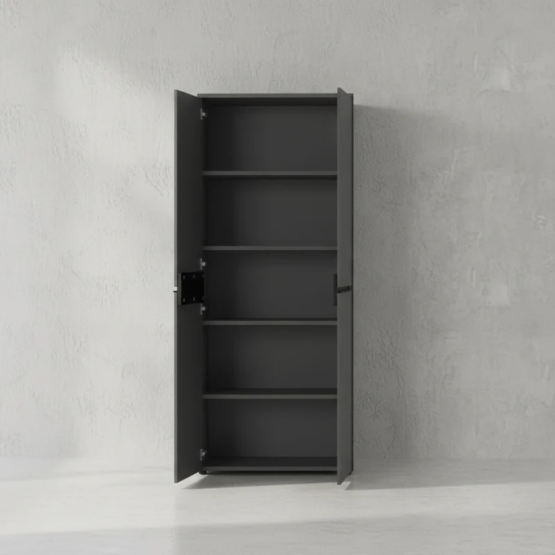 Aktenschrank hoch 197 cm | 5 Ordnerhöhen Soft-Close