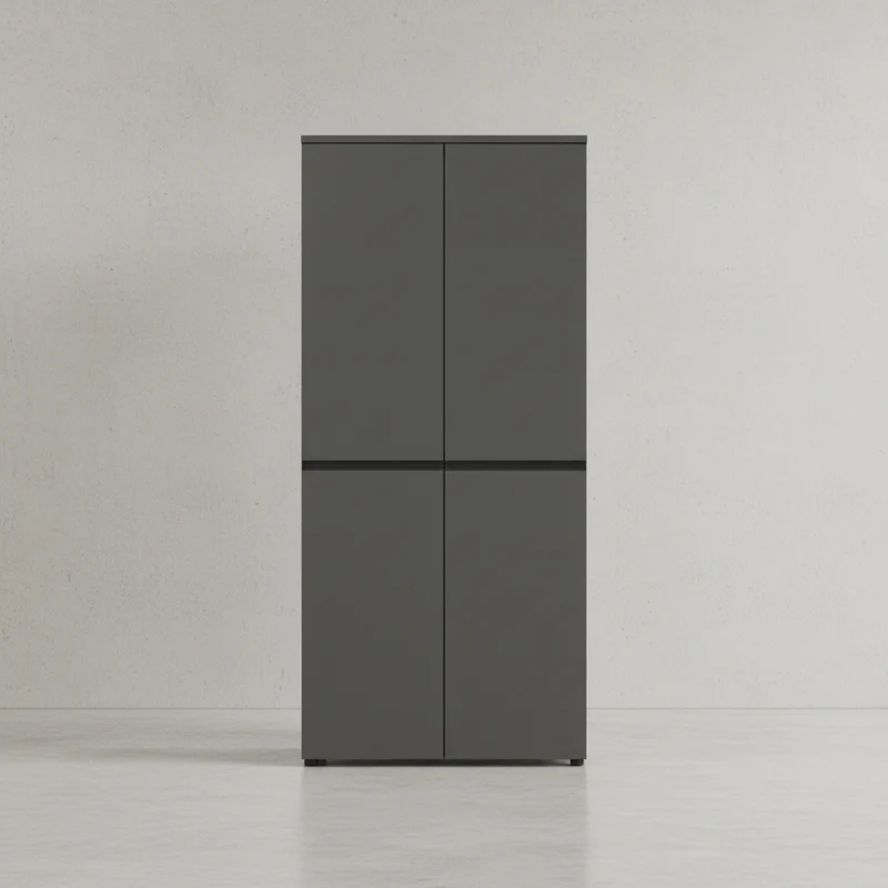 Aktenschrank hoch 197 cm | 5 Ordnerhöhen Soft-Close