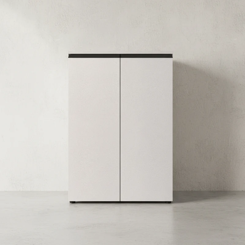 Aktenschrank 81x120 cm | 3 Ordnerhöhen & Soft-Close | Büro & Home Office
