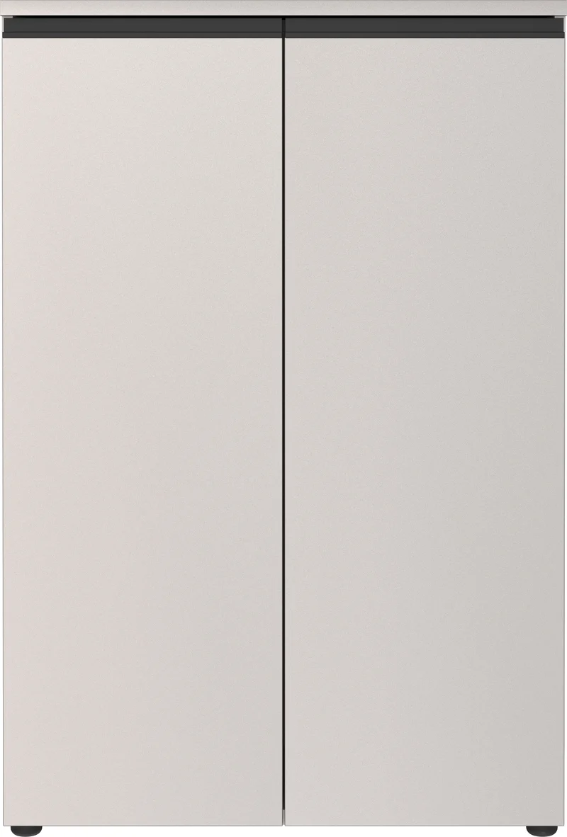 Aktenschrank 81x120 cm | 3 Ordnerhöhen & Soft-Close | Büro & Home Office