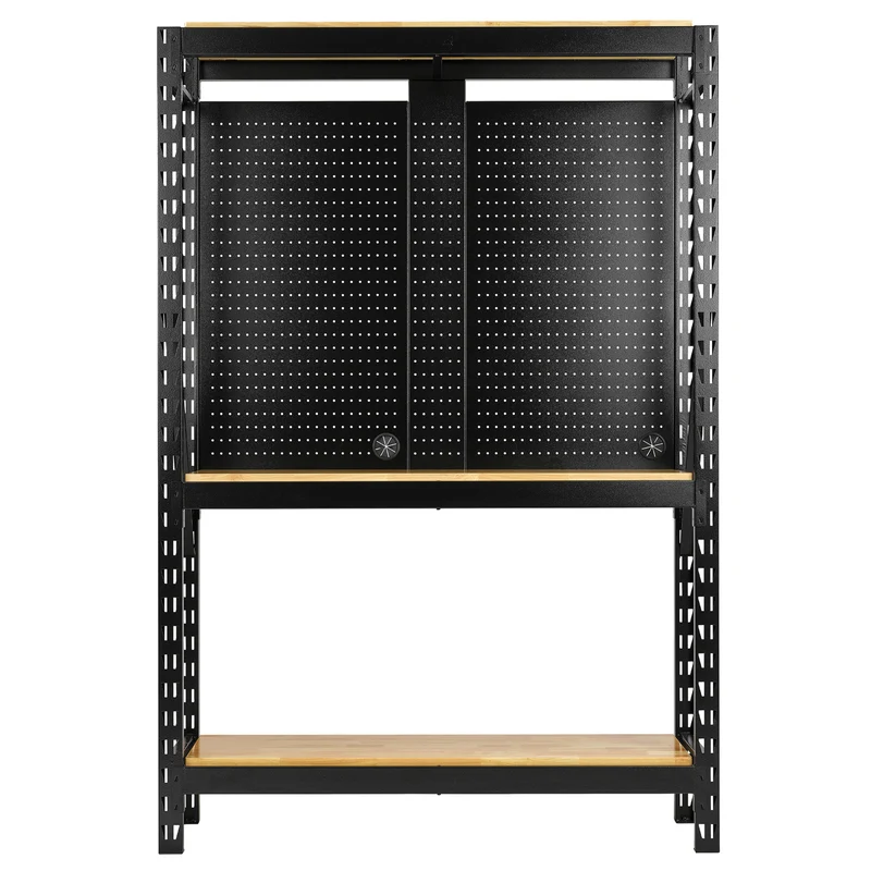 BUNKER 22 Piece Modular 5 Tier Racking with Stainless Steel Shelving, 1500mm