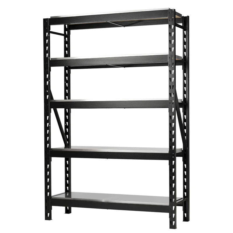BUNKER 22 Piece Modular 5 Tier Racking with Stainless Steel Shelving, 1500mm