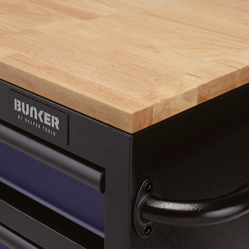 BUNKER 7 Drawer Workbench Roller Tool Cabinet, 41"