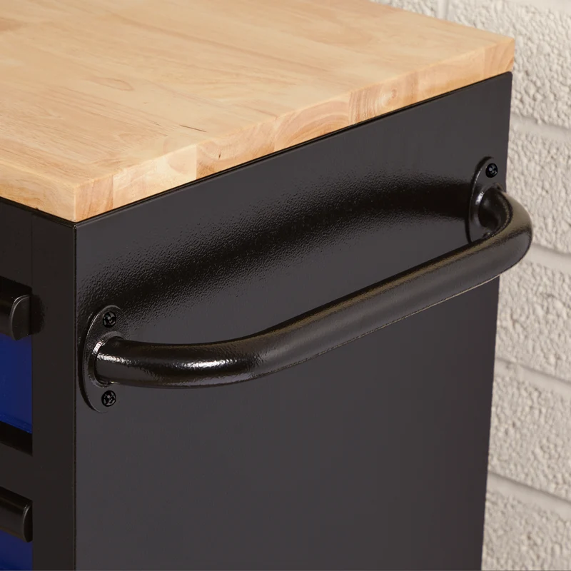 BUNKER 7 Drawer Workbench Roller Tool Cabinet, 41"