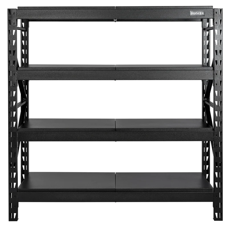 BUNKER 22 Piece 4 Tier Racking, 1600mm
