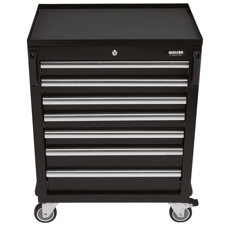 BUNKER Modular Mobile Cabinet, 7 Drawer, 646mm