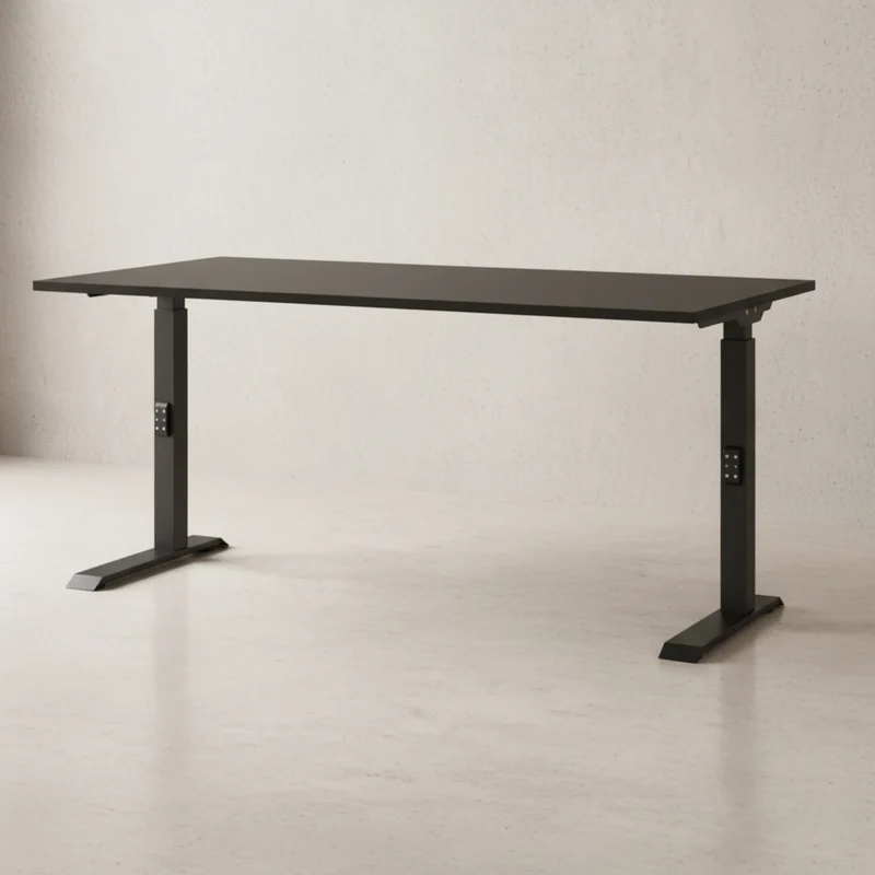 Schreibtisch | Höhenverstellbar (68-91 cm) & C-Fuß