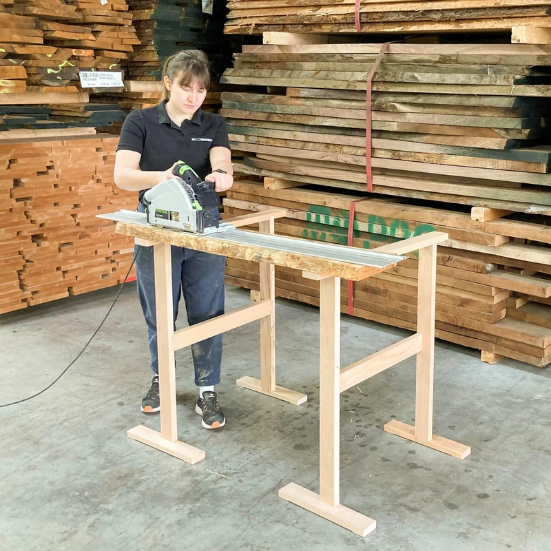Arbeitsbock Buche Höhe: 90 cm (1 Paar)