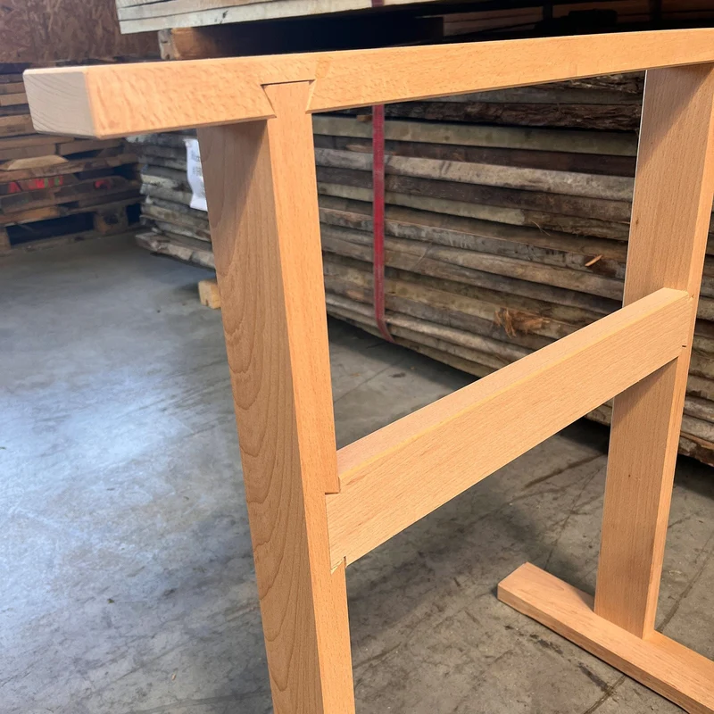 Tischbock Buche Höhe: 73 cm (1 Paar)