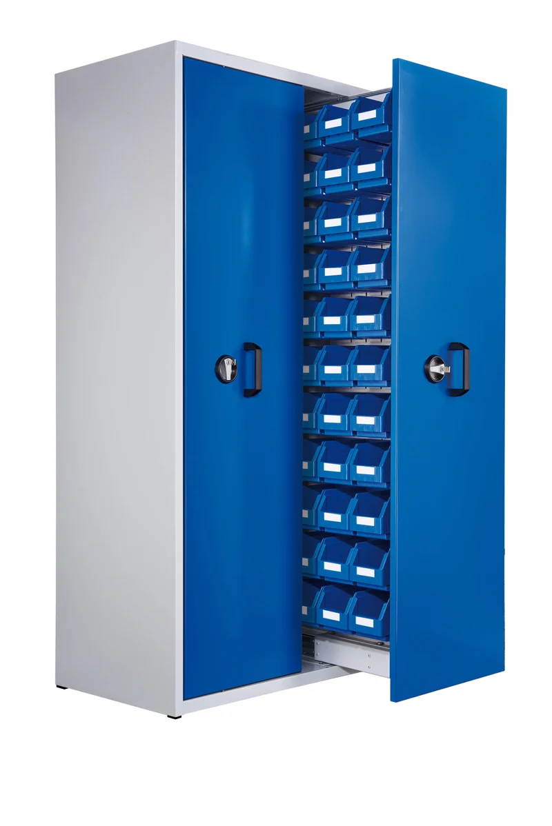 Zugwagenschrank | Mod. 5 | 2000 x 1100 x 600 mm | RAL 7035/5010