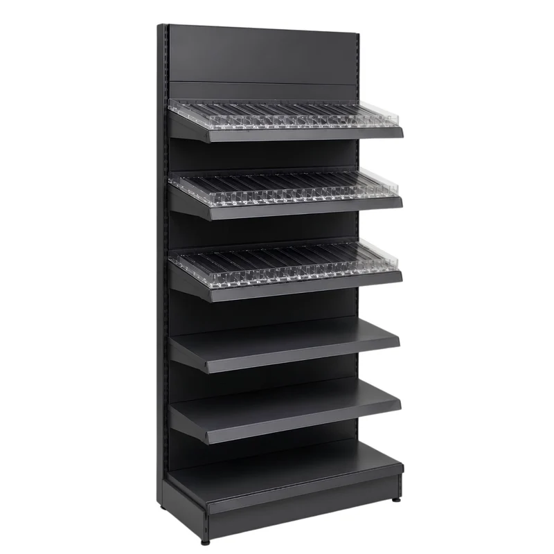 InhandKraft® Zigarettenregal für Kiosk & Laden - Modul 90 cm - Anthrazit