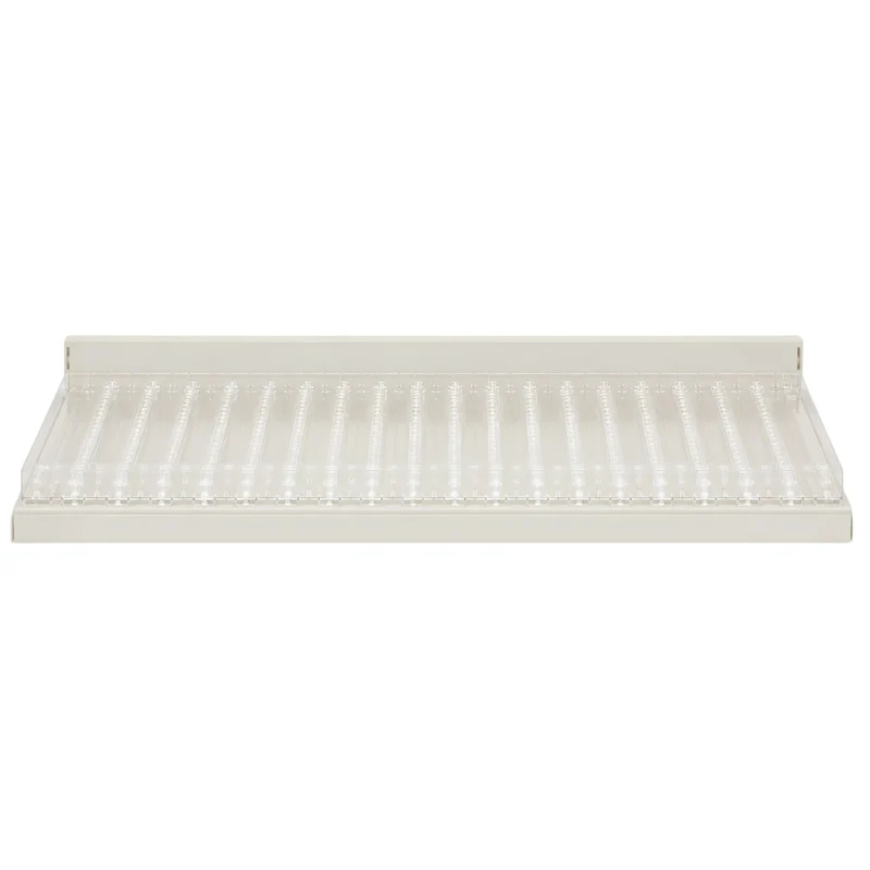 InhandKraft® Fachboden für Zigarettenregal - 120 cm - Cremeweiß