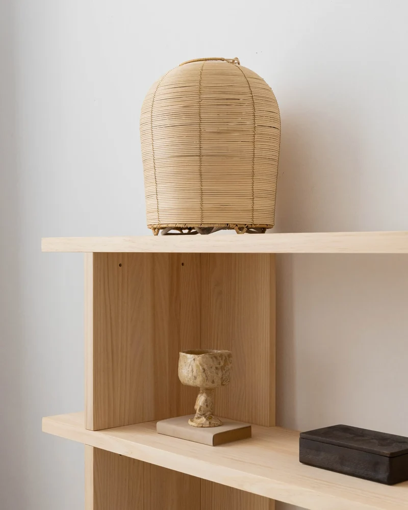 Montgó solid wood bookcase 180 x 115.2 cm