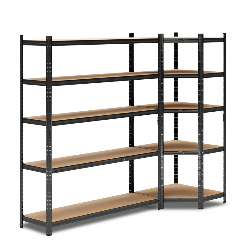 ALLSHELF Eckregal 1x 180x150x40cm + 1x 180x70x40cm