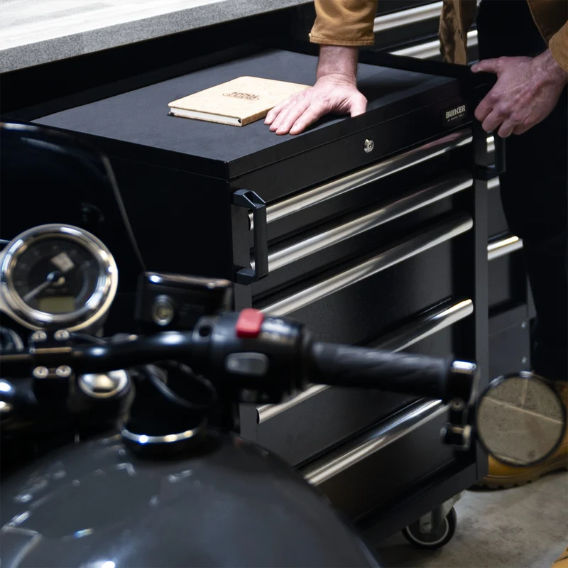 BUNKER 11 Piece Modular Storage Combo with Worktop, 1960mm