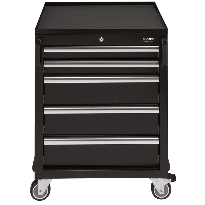 BUNKER Modular Mobile Cabinet, 5 Drawer, 646mm