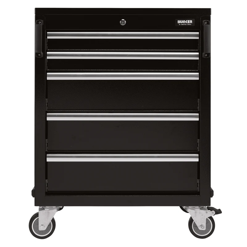 BUNKER Modular Mobile Cabinet, 5 Drawer, 646mm