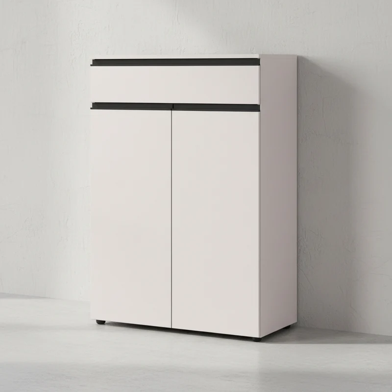 Aktenschrank mit Schublade | 81x120 cm | Soft-Close