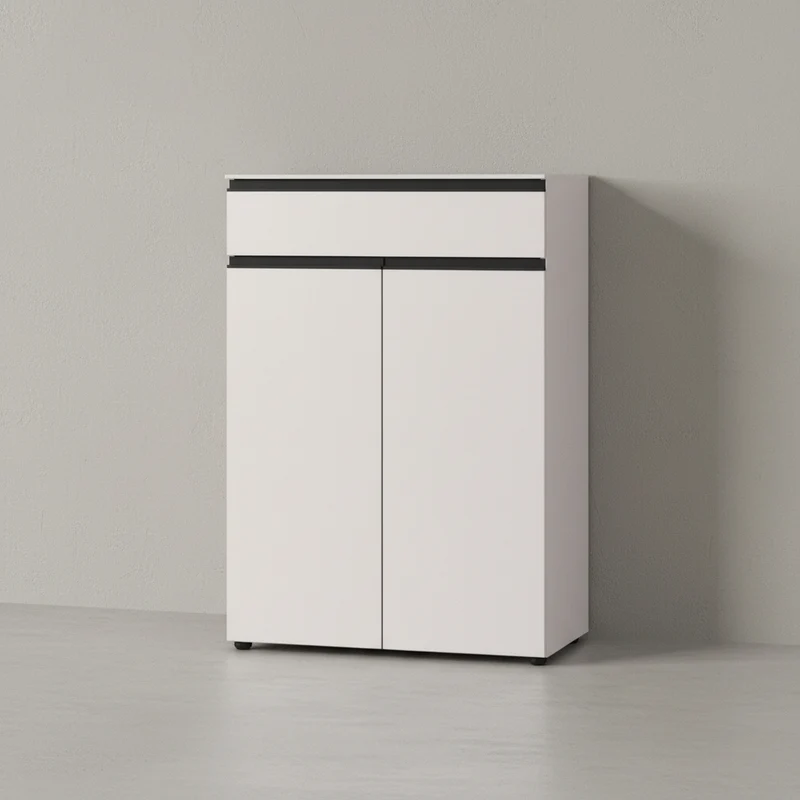 Aktenschrank mit Schublade | 81x120 cm | Soft-Close
