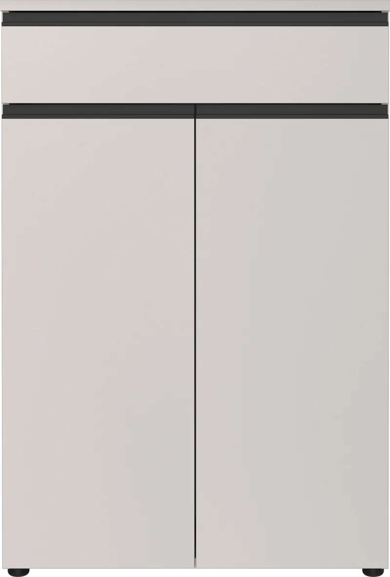Aktenschrank mit Schublade | 81x120 cm | Soft-Close