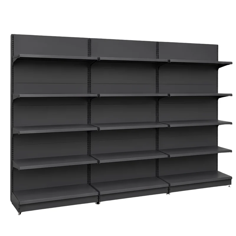 InhandKraft® Wandregal für Kiosk & Laden - Modul 120 cm - Anthrazit