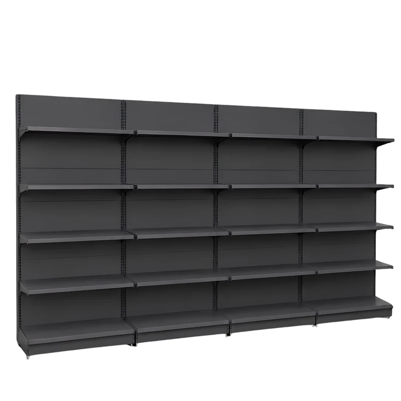 InhandKraft® Wandregal für Kiosk & Laden - Modul 120 cm - Anthrazit