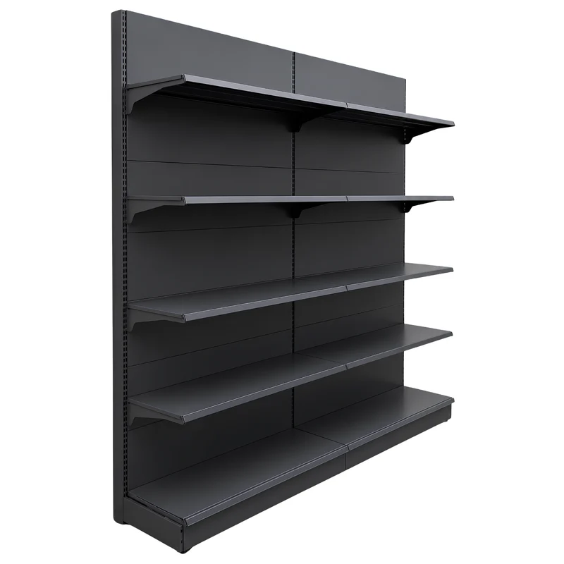 InhandKraft® Wandregal für Kiosk & Laden - Modul 90 cm - Anthrazit