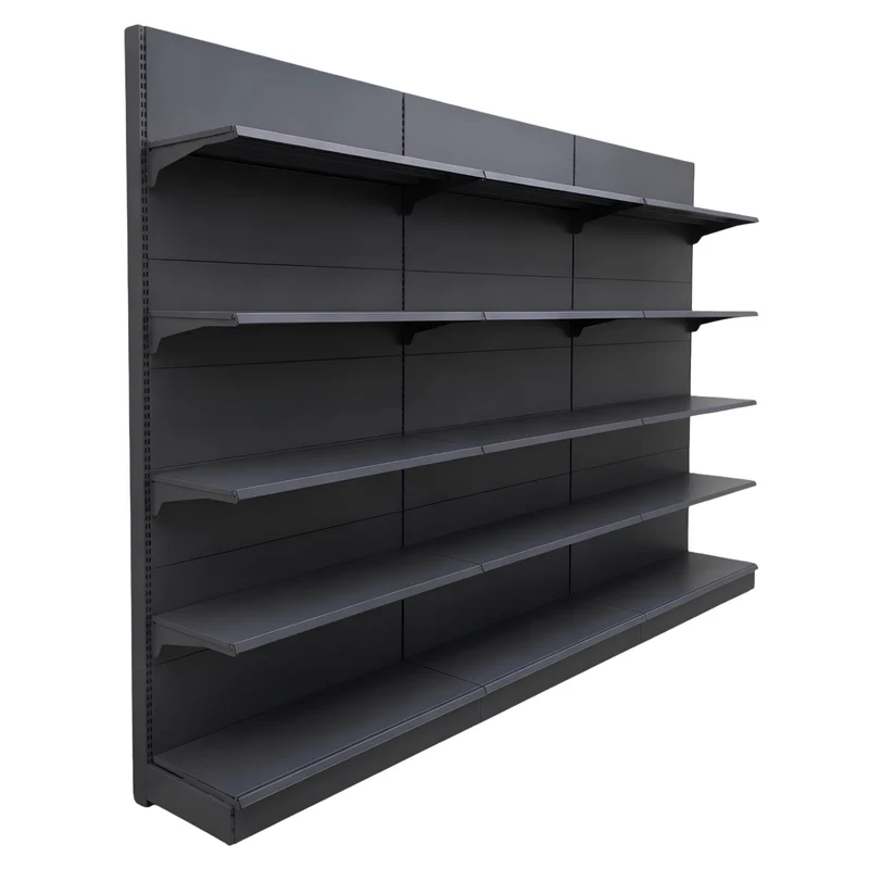 InhandKraft® Wandregal für Kiosk & Laden - Modul 90 cm - Anthrazit
