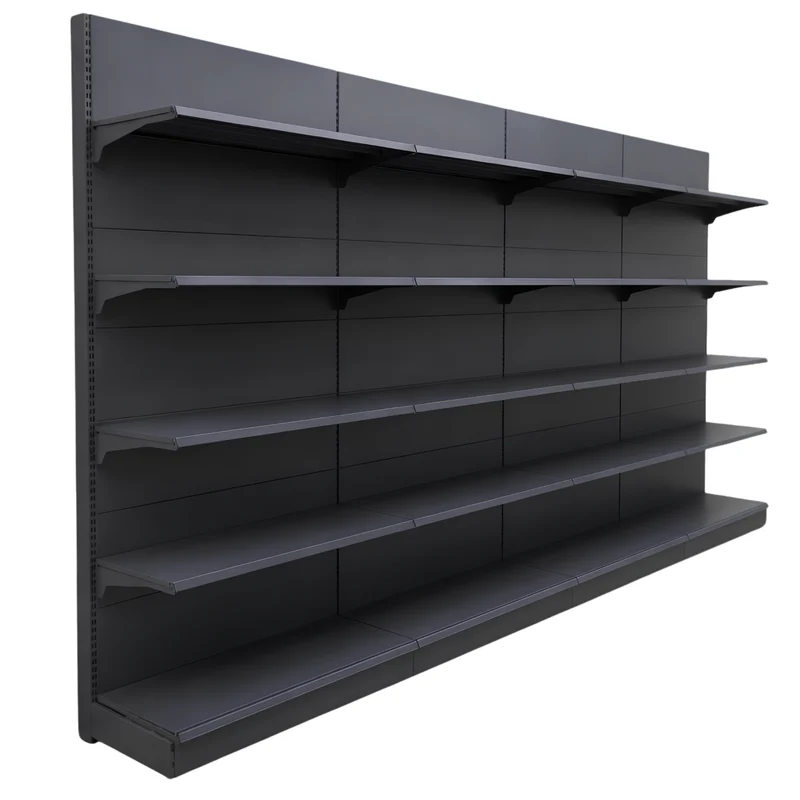 InhandKraft® Wandregal für Kiosk & Laden - Modul 90 cm - Anthrazit