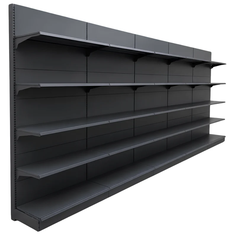 InhandKraft® Wandregal für Kiosk & Laden - Modul 90 cm - Anthrazit