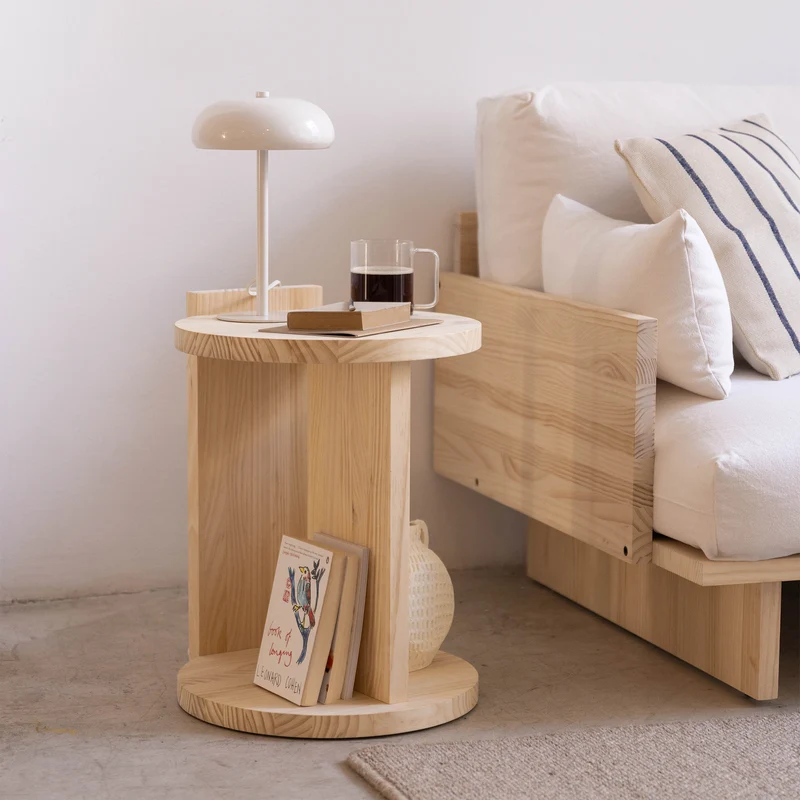 Solid wood table Comte, 40 cm