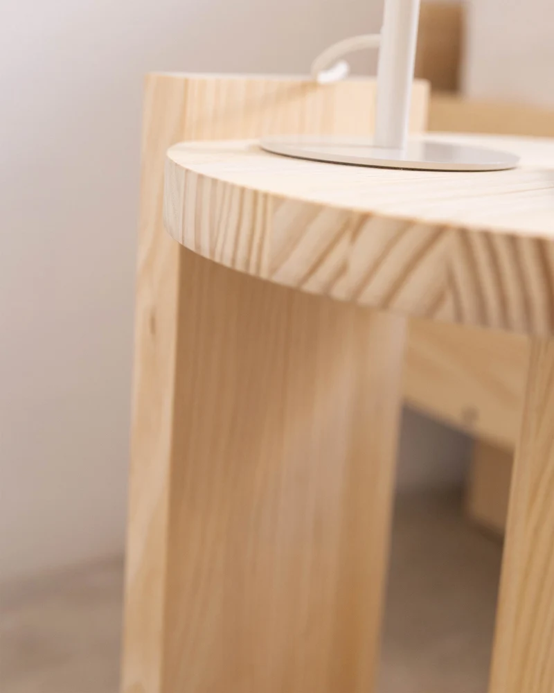 Solid wood table Comte, 40 cm
