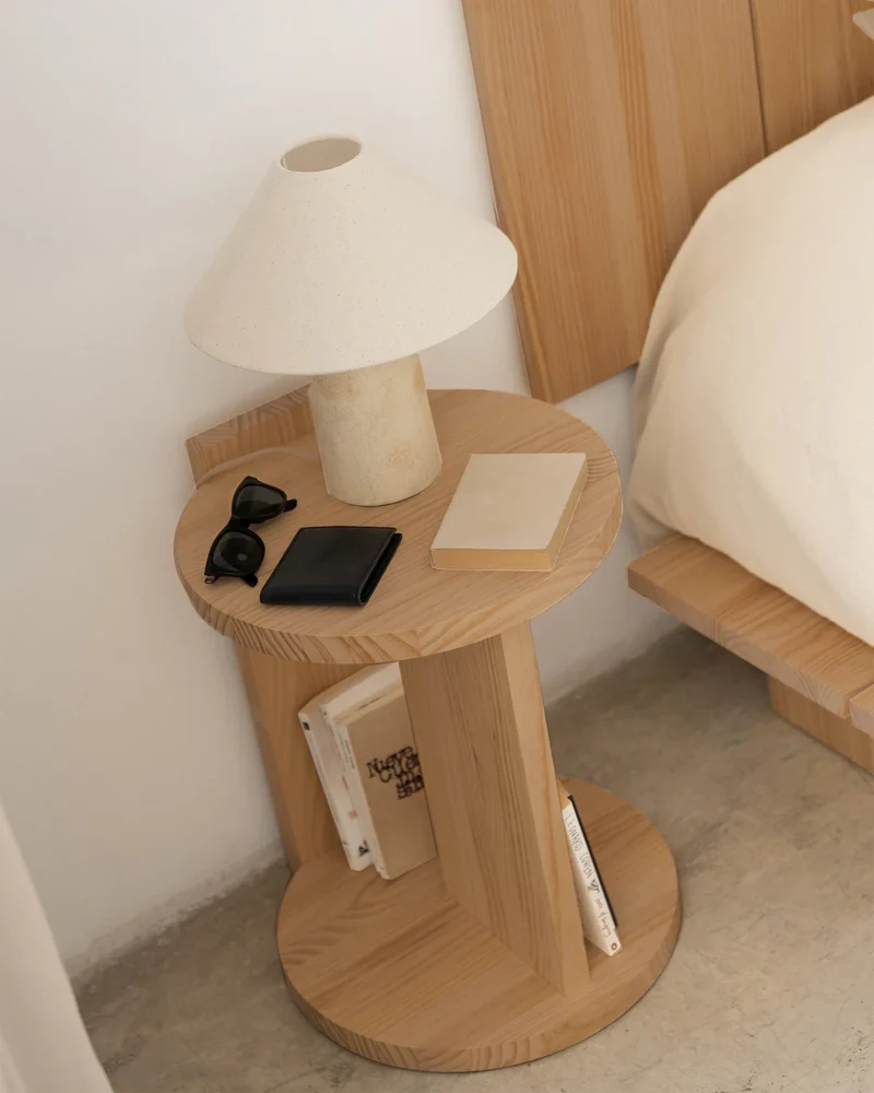 Solid wood table Comte, 40 cm